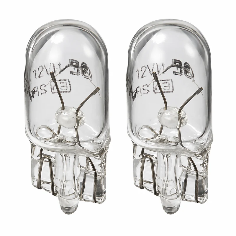 Philips W5W Vision 12V 5W Autolampe Glassockel 12961B2, 2 Stück