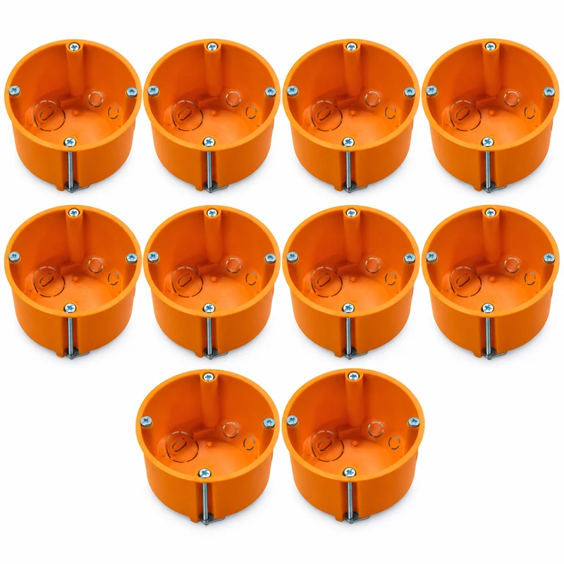Kopp Hohlwandschalterdose Ø68 mm 47 mm IP30 Orange 349101048 10 Stück