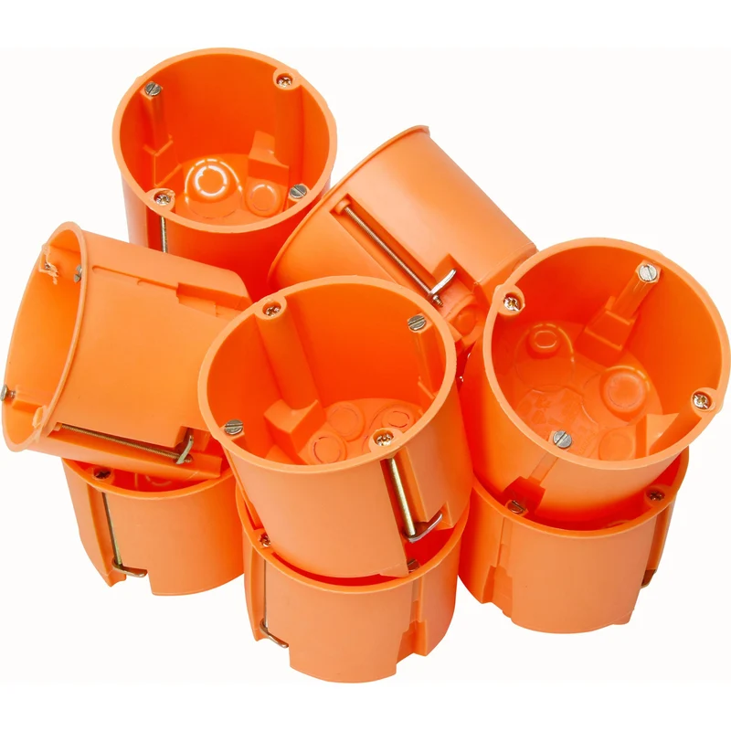 Kopp Hohlwandschalterdose Ø68 mm 61 mm IP30 Orange 355200043 10 Stück