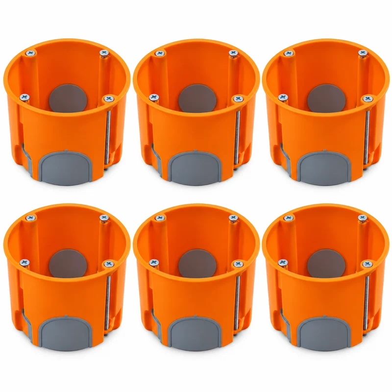 Kopp Hohlwandschalterdose Ø68 mm 62 mm IP30 Winddicht 348601004 6 Stück