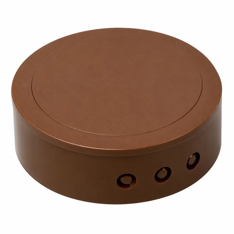Kopp Abzweig-Baldachin Deckendose Braun Ø80 mm 3540.0009.0