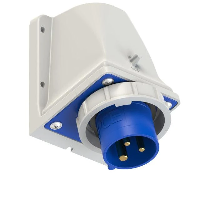CEE-Wandgerätestecker 16A, 3-polig, 230V, 6h, IP67, PCE 5132-6k