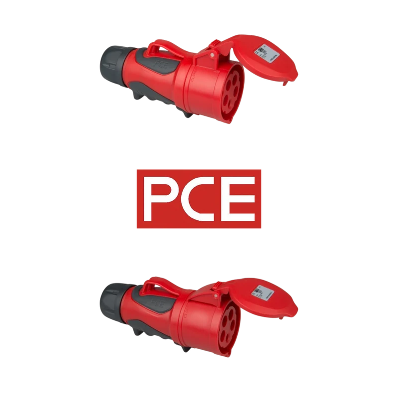 CEE-Kupplung 16A - 32A | 5-polig | 400V | IP54 | GRIP Serie – PCE