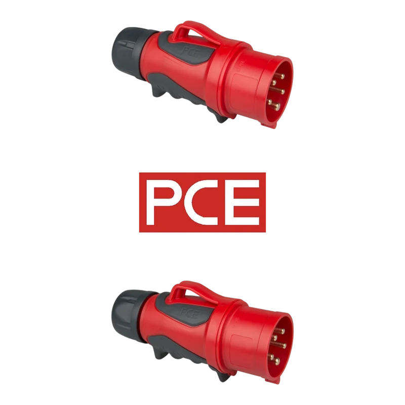 CEE-Stecker 16A - 32A | 5-polig | 400V | IP54 | GRIP Serie – PCE