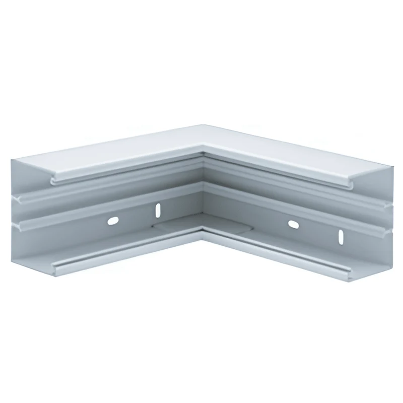 GEWISS Brüstungskanal 70x100/130/170 - 2m mit Zubehör & Schalterprogramm ProLine55 Anthrazit