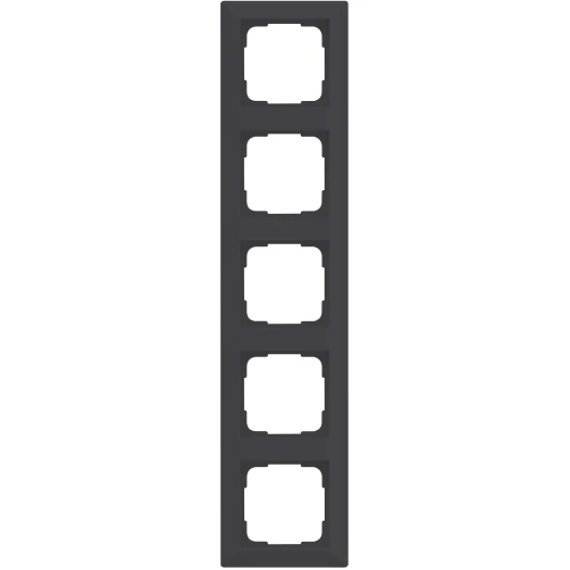 GEWISS Brüstungskanal 70x100/130/170 - 2m mit Zubehör & Schalterprogramm ProLine55 Anthrazit