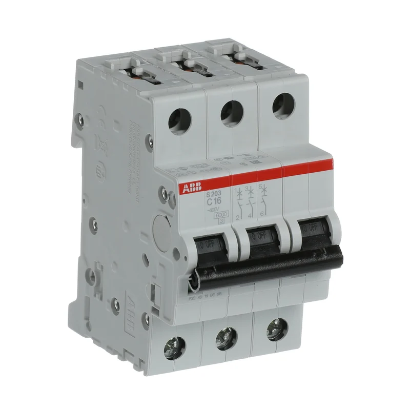 ABB S203-C16 Sicherungsautomat - 3P - C - 16 A, 2CDS253001R0164