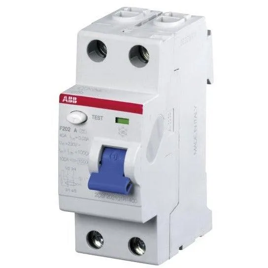 ABB F202 A-25/0.03A Fehlerstrom-Schutzschalter, 2CSF202101R1250