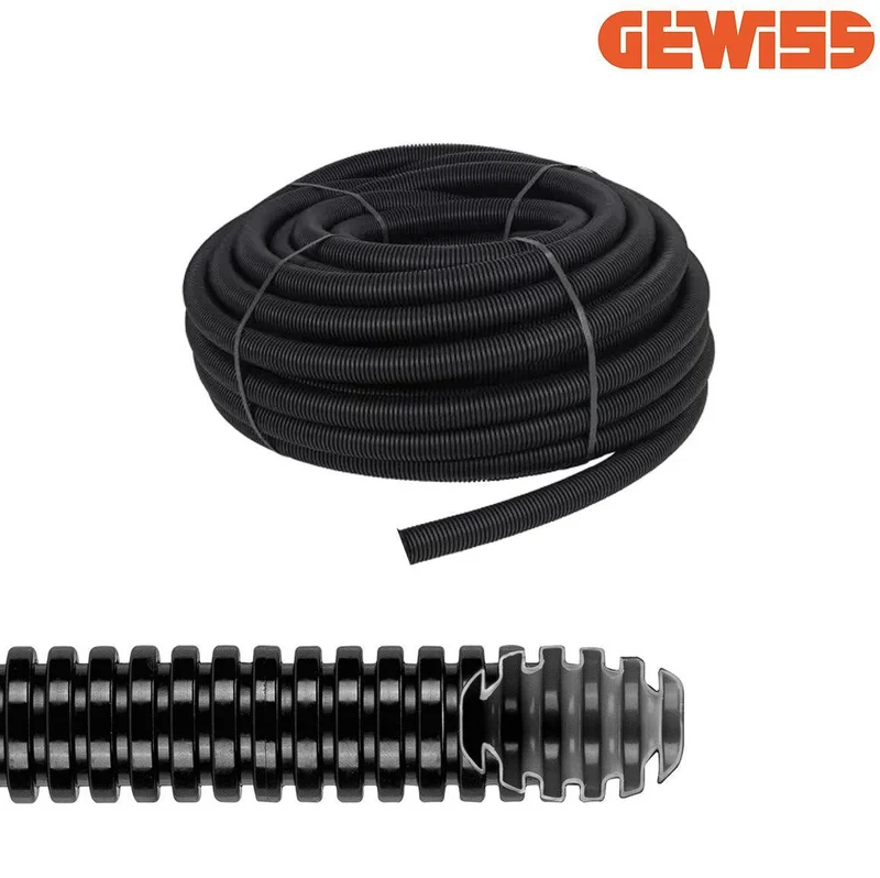 GEWISS DX15020R Elektroinstallationsrohr, Wellrohr, Leerrohr, Schutzrohr, M20, 10 Meter