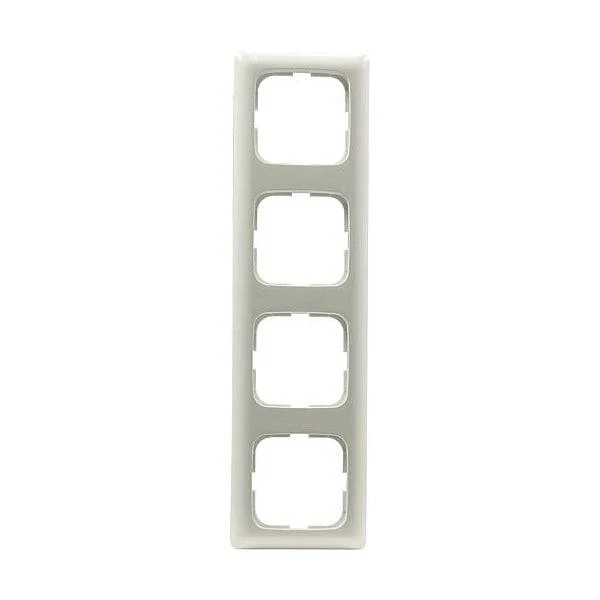 Klein-SI Rahmen 4-fach, reinweiß, Kanalmontage K2514L/14