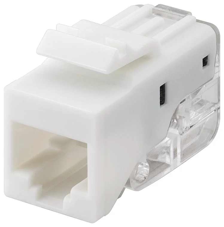 Keystone-Modul RJ45-Kupplung CAT 5e, UTP, 100 MHz