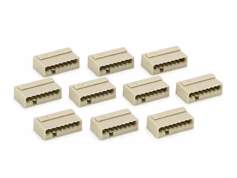 WAGO Micro-Dosenklemme 0,6–0,8 mm² Steckklemme 10 Stück