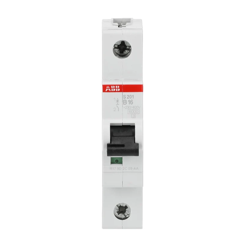 ABB Set 1x FI-Schutzschalter F204A-40/0,03 + 1x Sicherungsautomat S203-B16 + 5x Sicherungsautomat S201-B16 + 1x PS3/12FI Sammelschiene