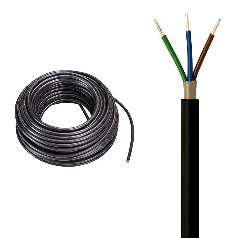 Erdkabel NYY-J 3G1,5 50m Ring
