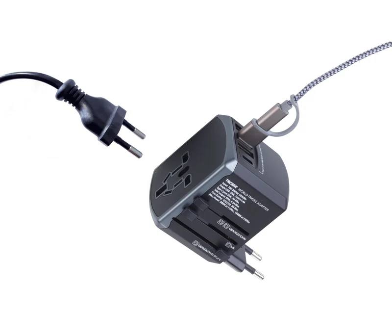 TROIKA WORLD TRAVEL ADAPTER