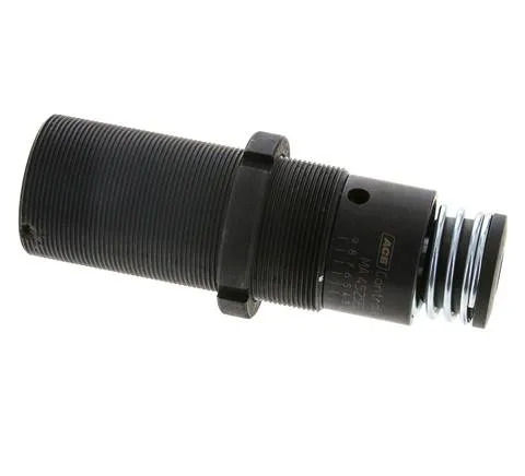 ACE Standard-Einstellbarer Industriestoßdämpfer M 45x1.5, 25 mm Hub - MA4525EUM