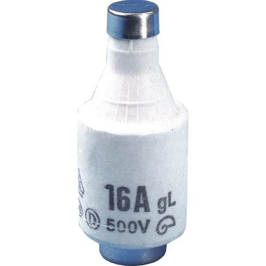 Schmelzeinsatz, DII, E27, 16A, 500V, träge/gL, ETI 002312405, 5 Stück
