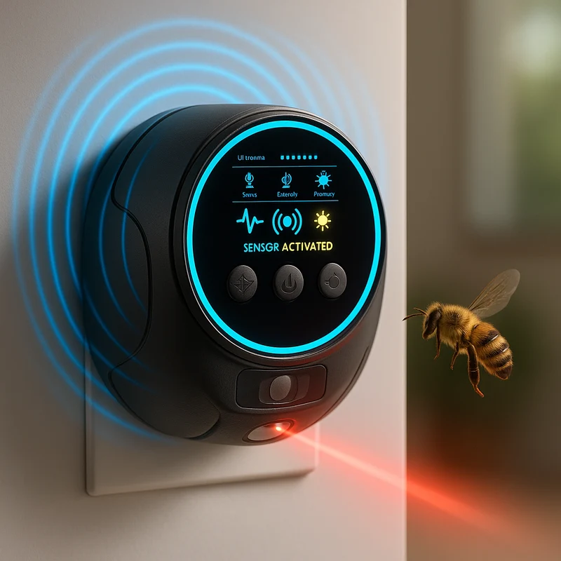 Ultraschall-Schädlingsabwehrgerät für Steckdosen