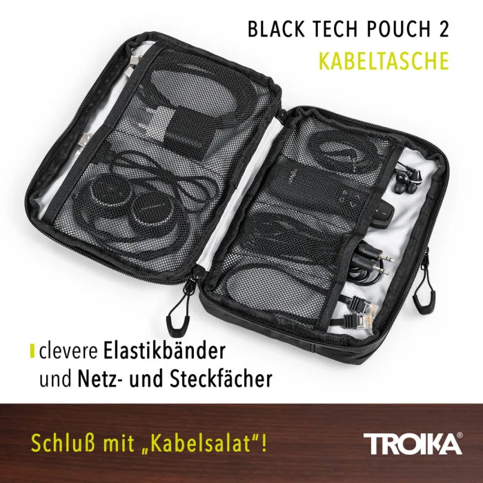 TROIKA BLACK TECH POUCH 2