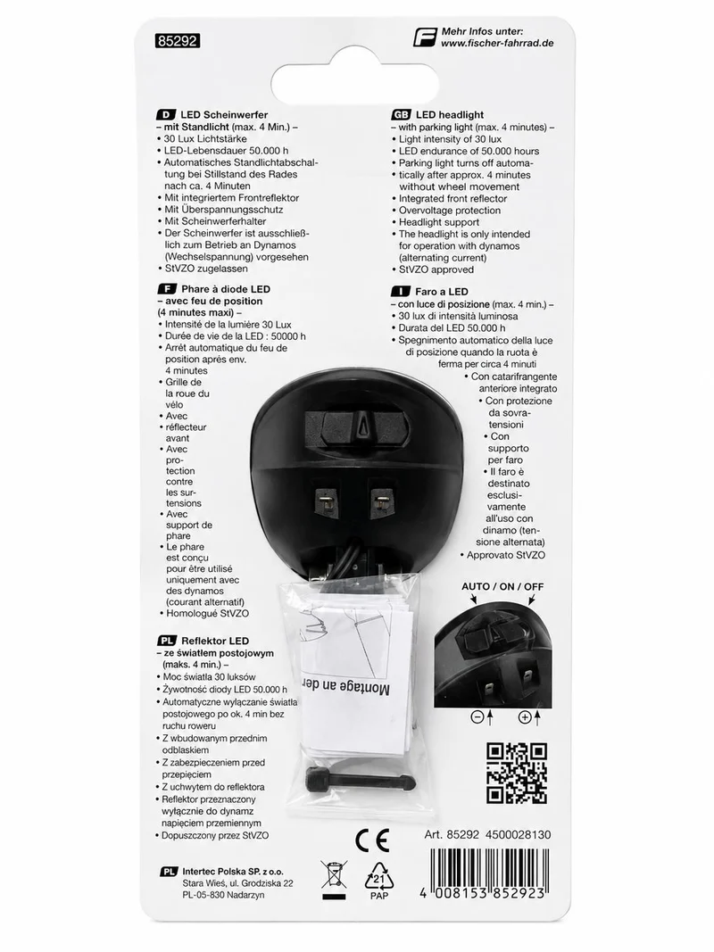 Fischer LED-Scheinwerfer 30 LUX