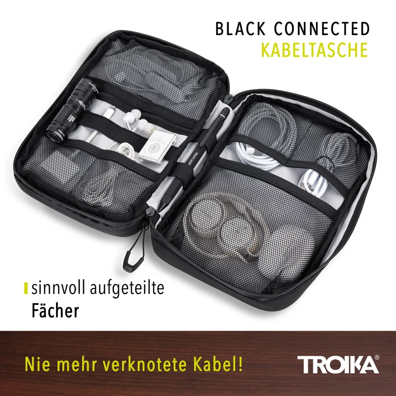 TROIKA BLACK CONNECTED