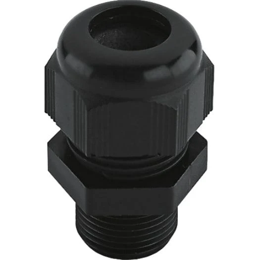 Kabelverschraubung, M16x1,5, Gewinde: lang(15mm), schwarz, 50 Stück