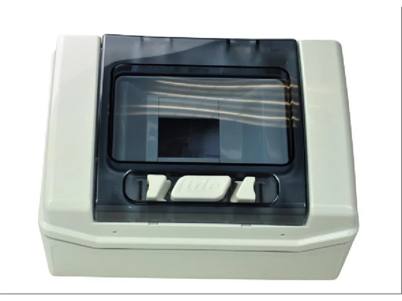 Unitec 47100 Kleinverteilung Aufputz IP 65 1 X 4 Module grau