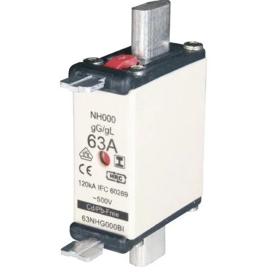 NH-Sicherung, C00, 35A, 500VgL-gG mit Doppel Kennmelder, ETI 004191209