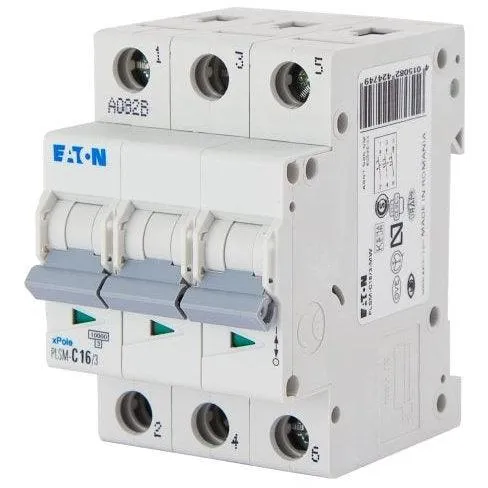 EATON PLSM-C16/3-MW - Leitungsschutzschalter, 16 A, 3p, Charakteristik: C, 242474