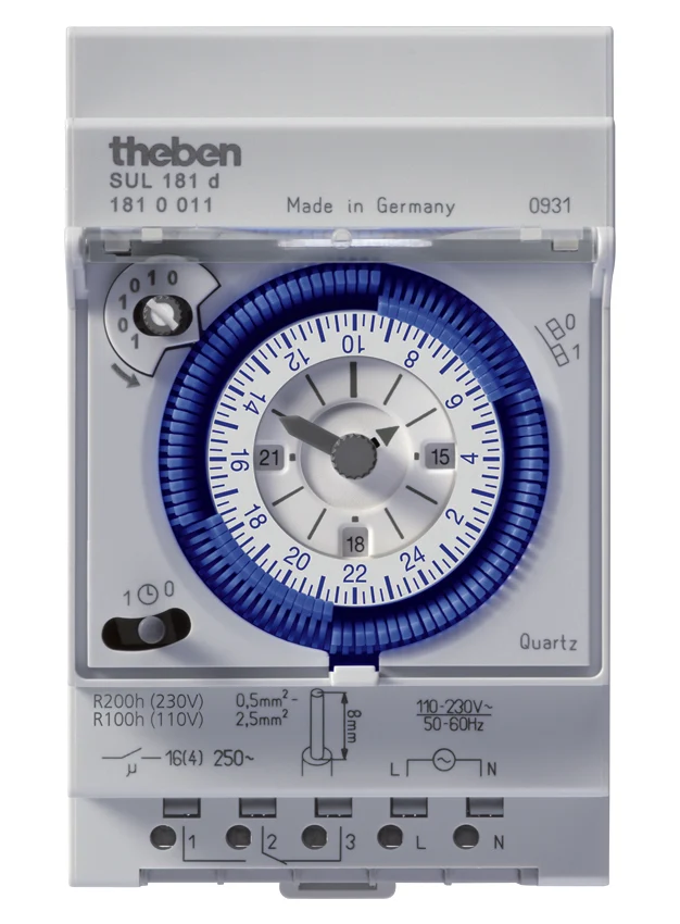 THEBEN 1810011 Analoge Zeitschaltuhr SUL 181 d