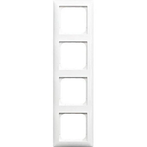 Busch Jäger 2CKA001725A1561 Abdeckrahmen 4-fach balance SI alpinweiß (1724-914)