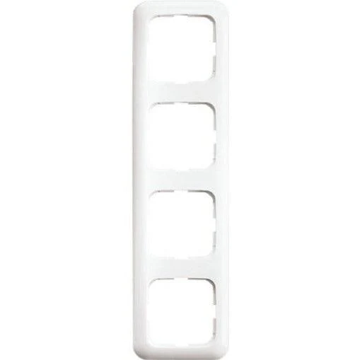 Busch Jäger 2CKA001725A0951 Abdeckrahmen 4-fach Reflex SI alpinweiß (2514-214)