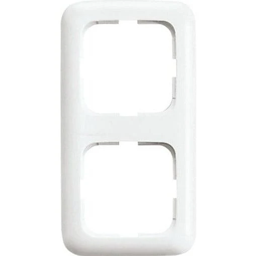 Busch Jäger 2CKA001725A0936 Abdeckrahmen 2-fach Reflex SI alpinweiß (2512-214)