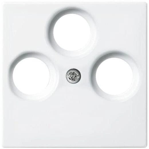 Busch Jäger 2CKA001724A4335 TV Abdeckung 3-fach balance SI alpinweiß (1743-03-914)
