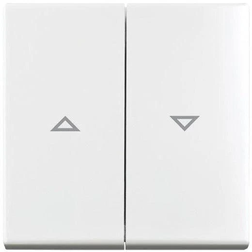 Busch Jäger 2CKA001713A0202 Jalousiewippe balance SI Symbol "Pfeile" alpinweiß (2504-914)
