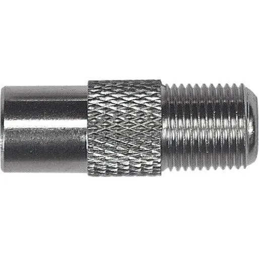 Koax- Stecker, Adapter, F-Kupplung, Durchmesser: 9,5mm, 10 Stück