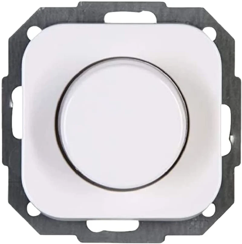 Kopp Druckwechsel-Dimmer 846902007 LED/Glüh/Halogen arktisweiß Phasenanschnitt