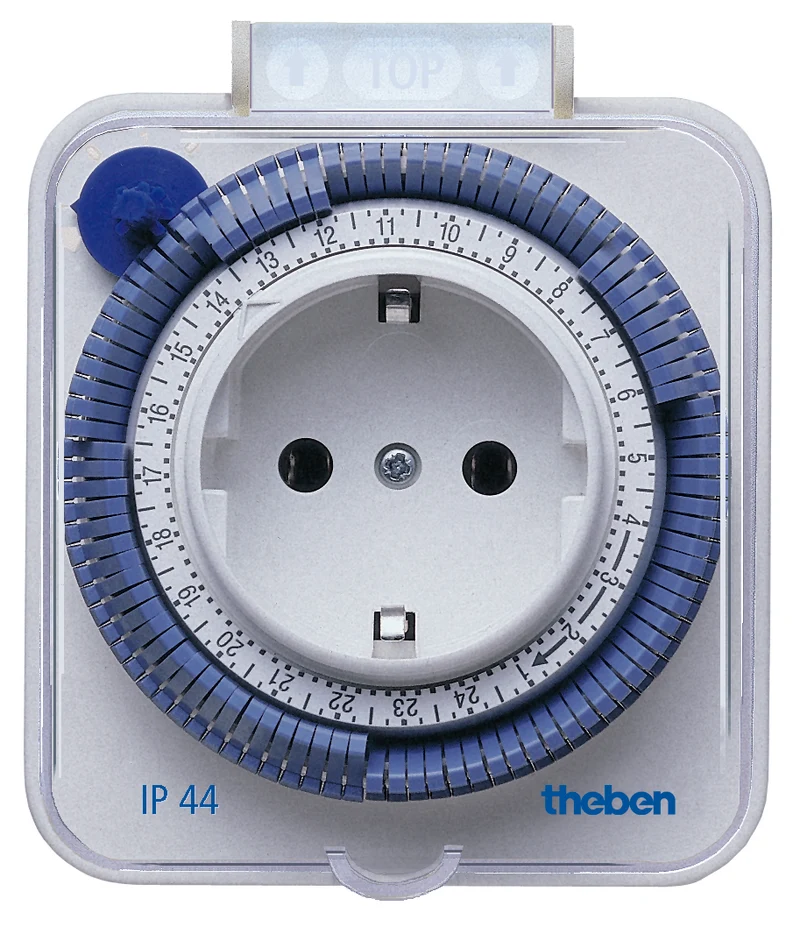 THEBEN 0260855 Analoge Steckdosenschaltuhr theben-timer 26 IP 44