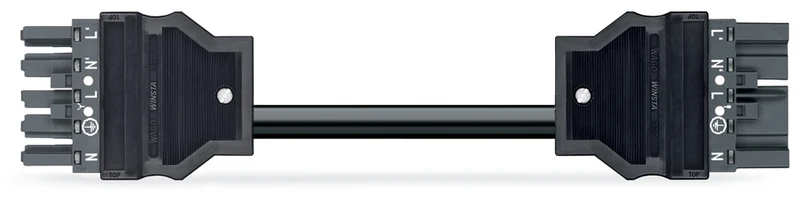 Vorab Montiertes 5-Poliges Verbindungs-Kabel 4M Dunkelgrau - 771-8985/007-403
