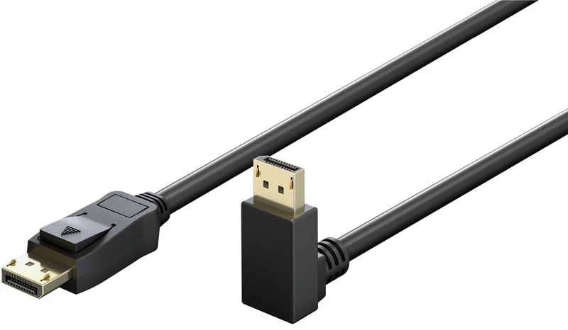 DisplayPort™-Kabel 2.0/2.1 gewinkelt