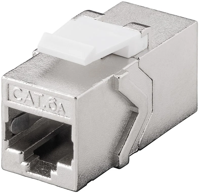 Keystone-Modul RJ45-Kupplung CAT 6A, STP