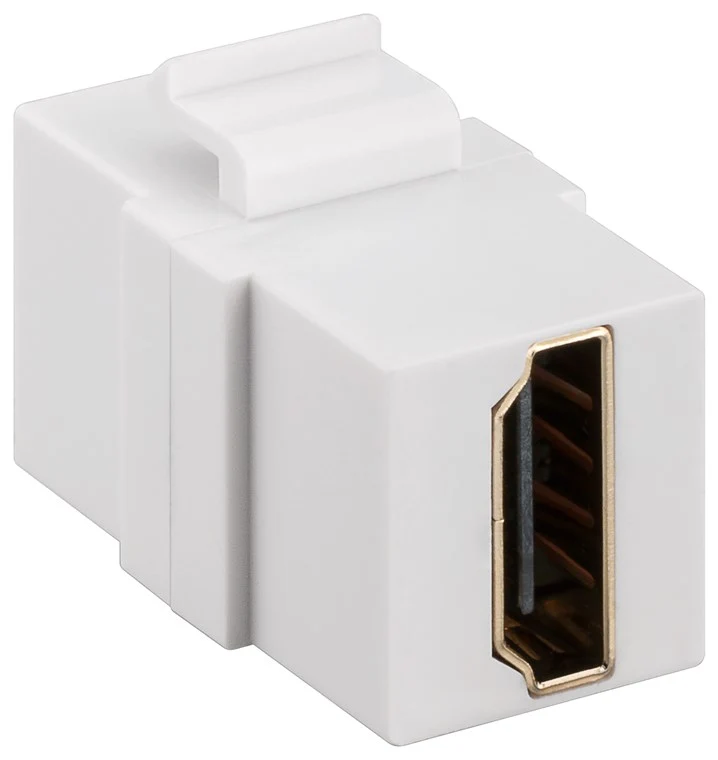 Keystone Modul mit HDMI™-Doppel-Buchse, 4K @ 60 Hz