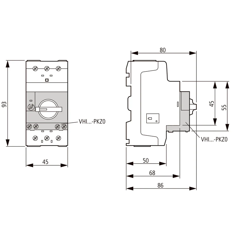 Eaton PKZM0 Motorschutzschalter 0.1-0.16A - 072730