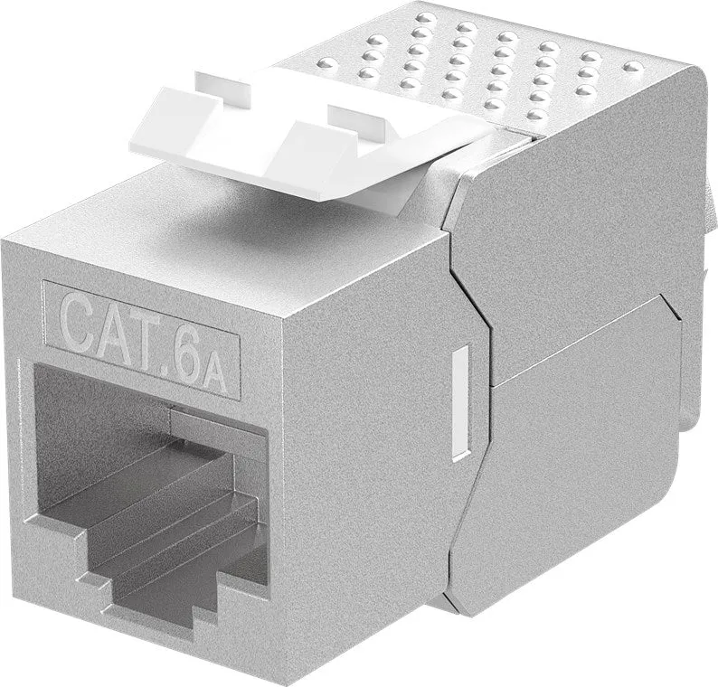 Keystone Modul RJ45 CAT 6A, STP, slim-line