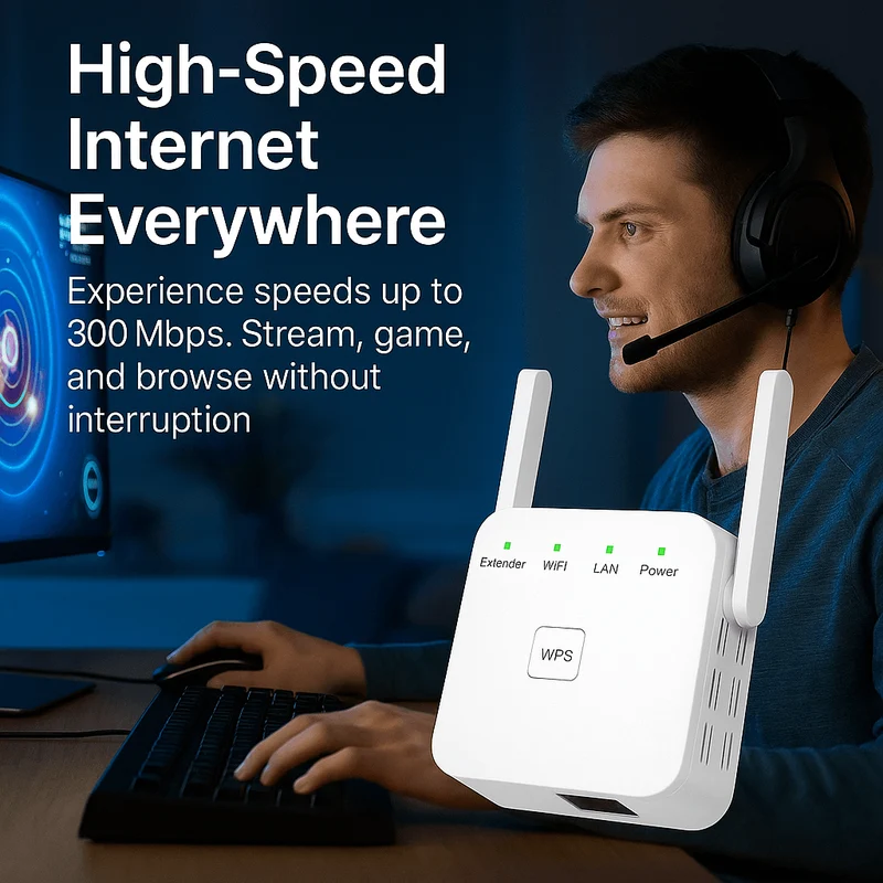 SpeedWave WiFi Verstärker – Superschnelles Internet in jedem Raum