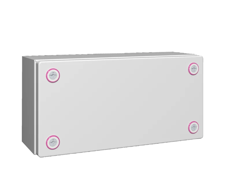 Rittal KX Stahl Anschlussdose 300x150x120mm RAL7035 - 1501000