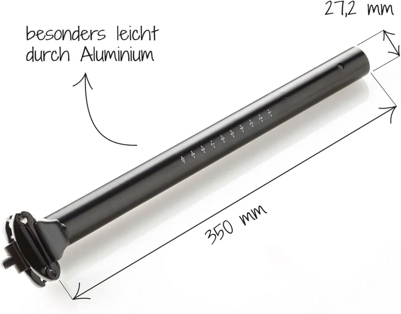 Fischer Sattelstütze ALU, 27,2mm