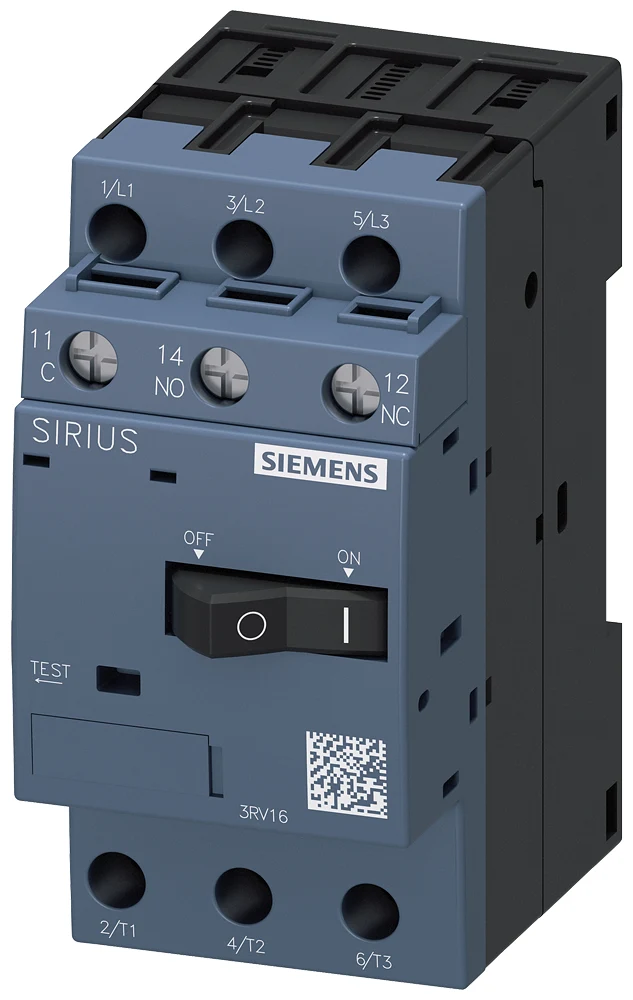 Siemens S00 3A Spannungswandler Schutzschalter - 3RV16111DG14