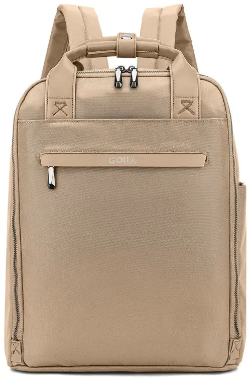Set aus Rucksack und Laptop-Sleeve 14 Zoll, Coffee