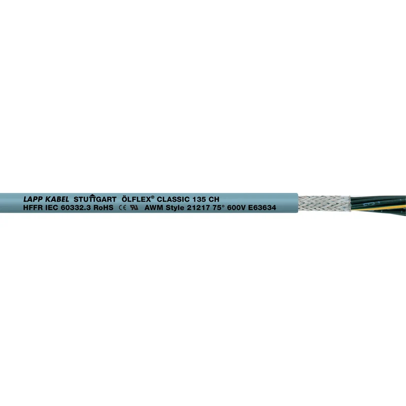 ÖLFLEX Classic 135 CH 7G1 Geschirmtes Steuerkabel - 1123274 [5 Meter]